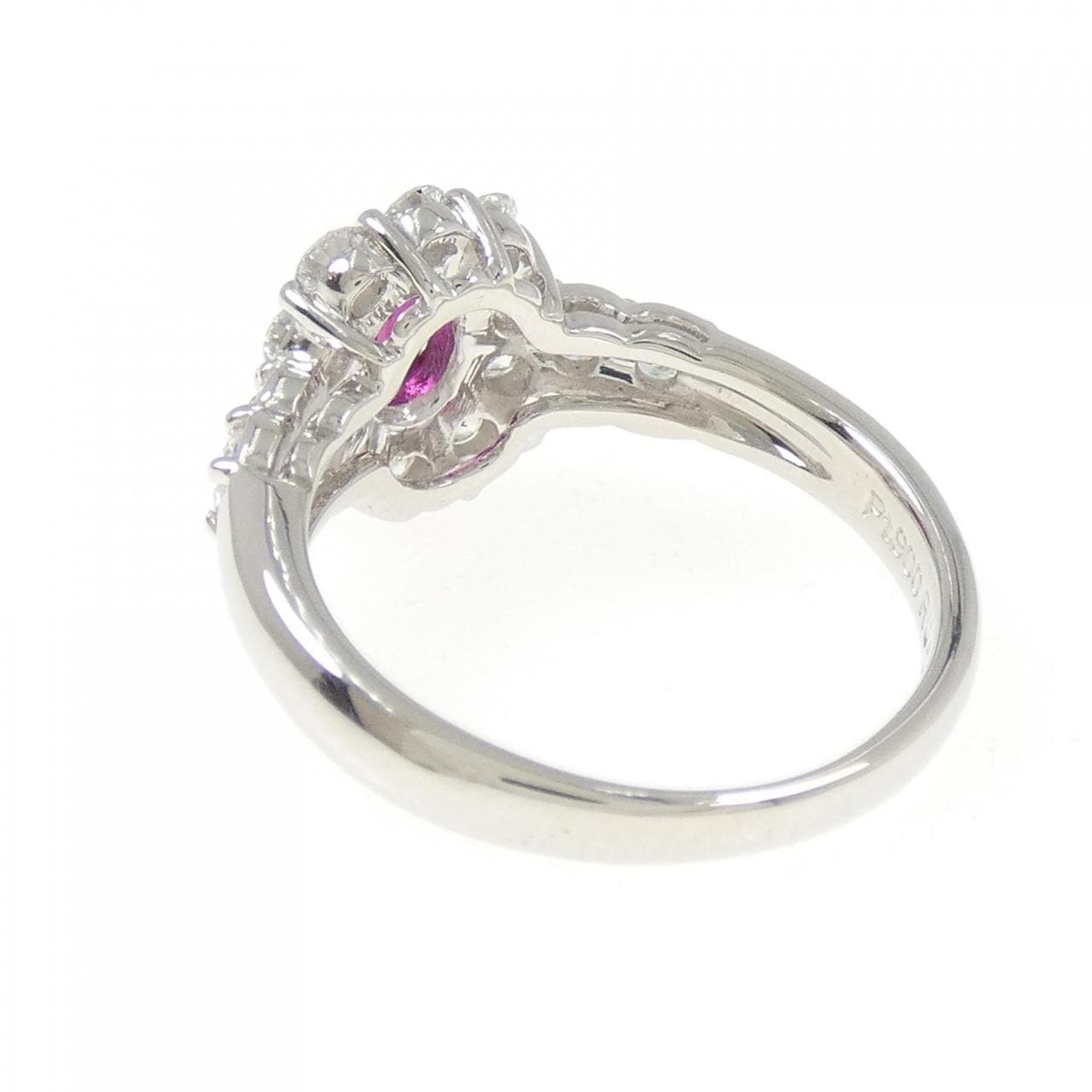 PT900 ルビー リング 0.56CT