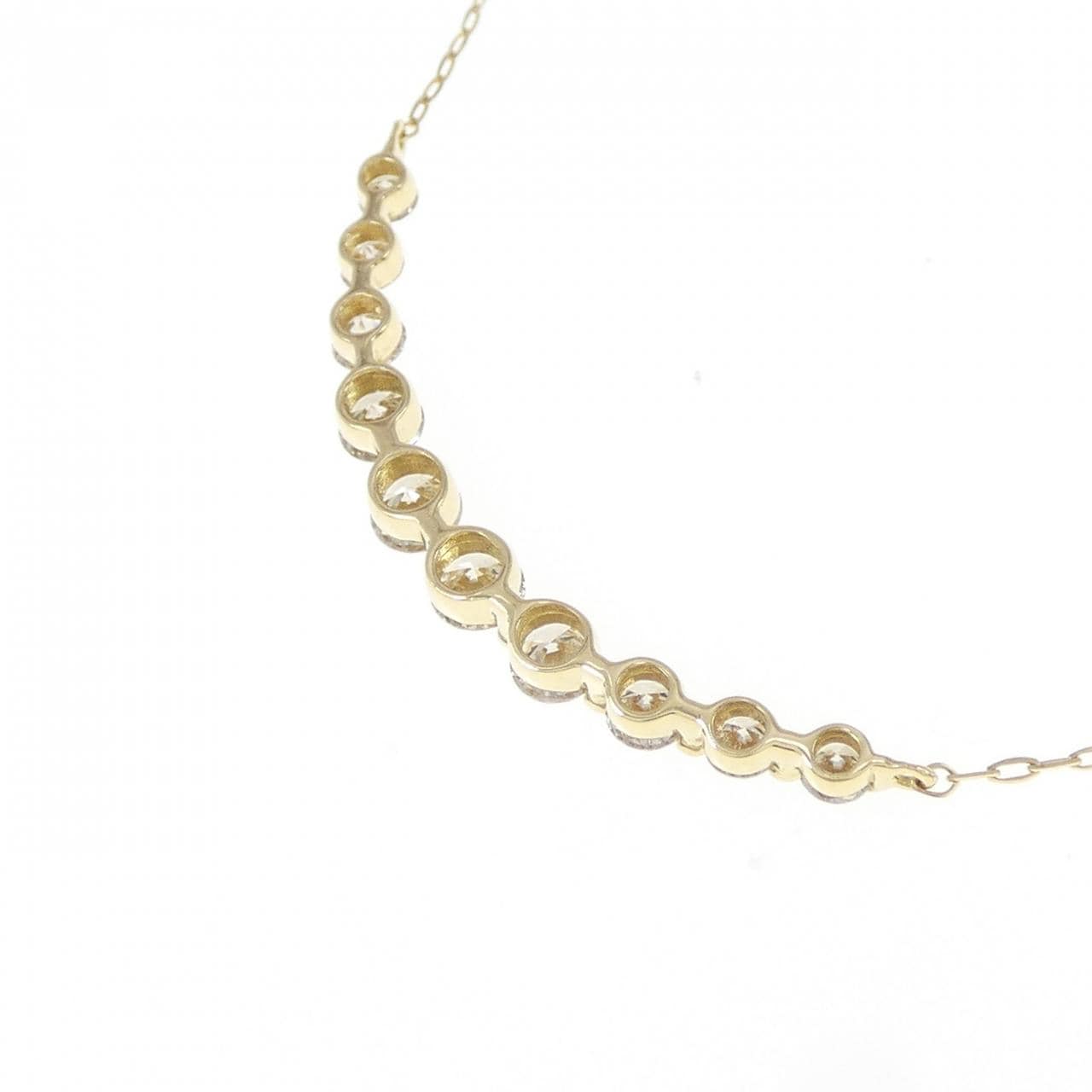 K18YG ダイヤモンド ネックレス 1.00CT