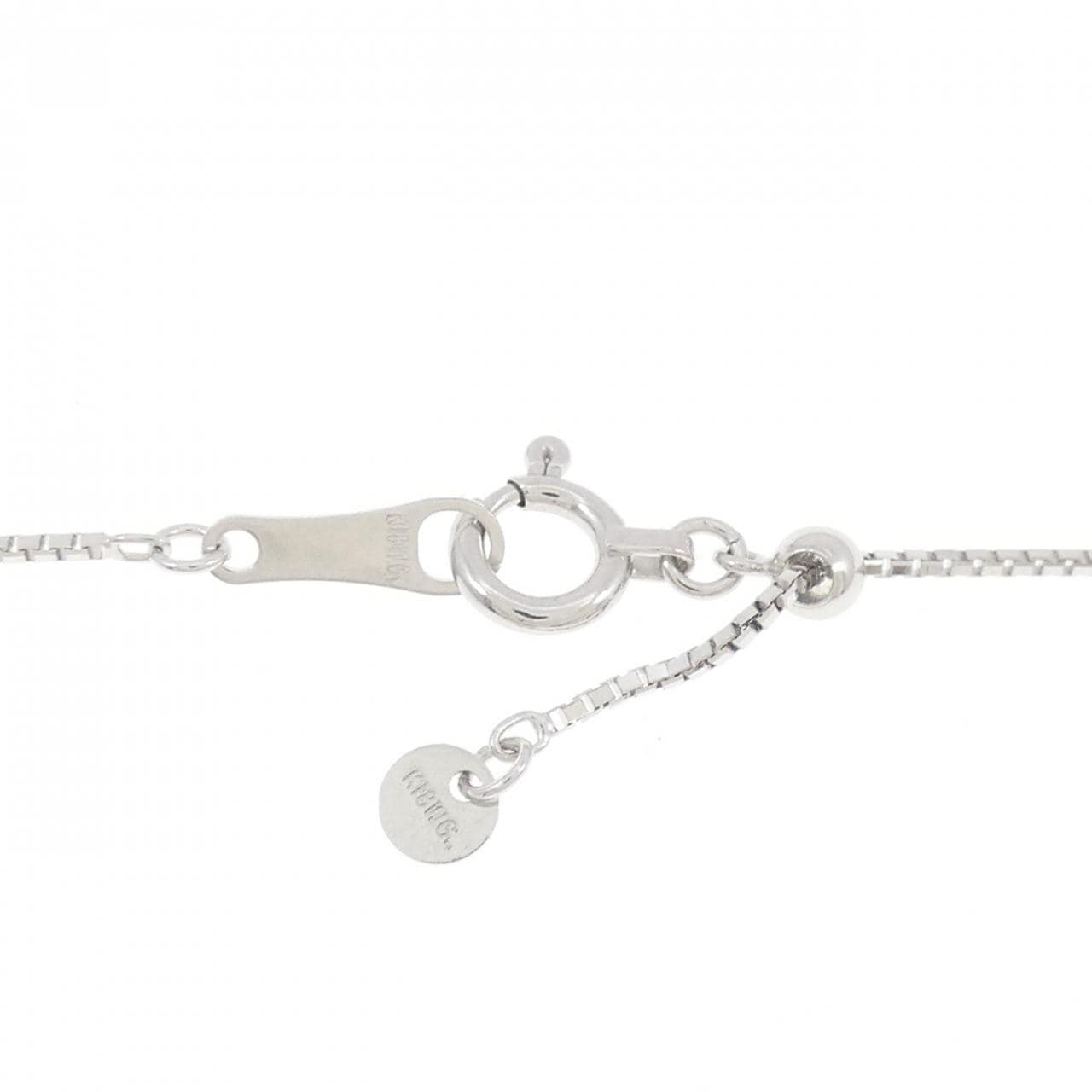 K18YG/K18WG紅寶石項鏈0.13CT