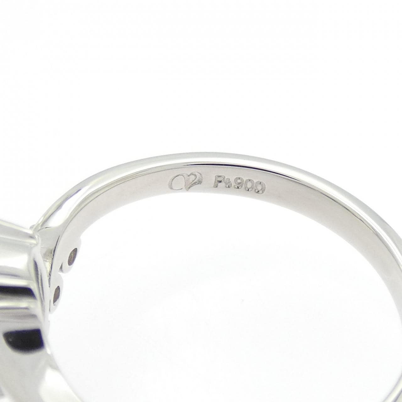 新月綠合成紫亞歷山大變石戒指 1.31 克拉