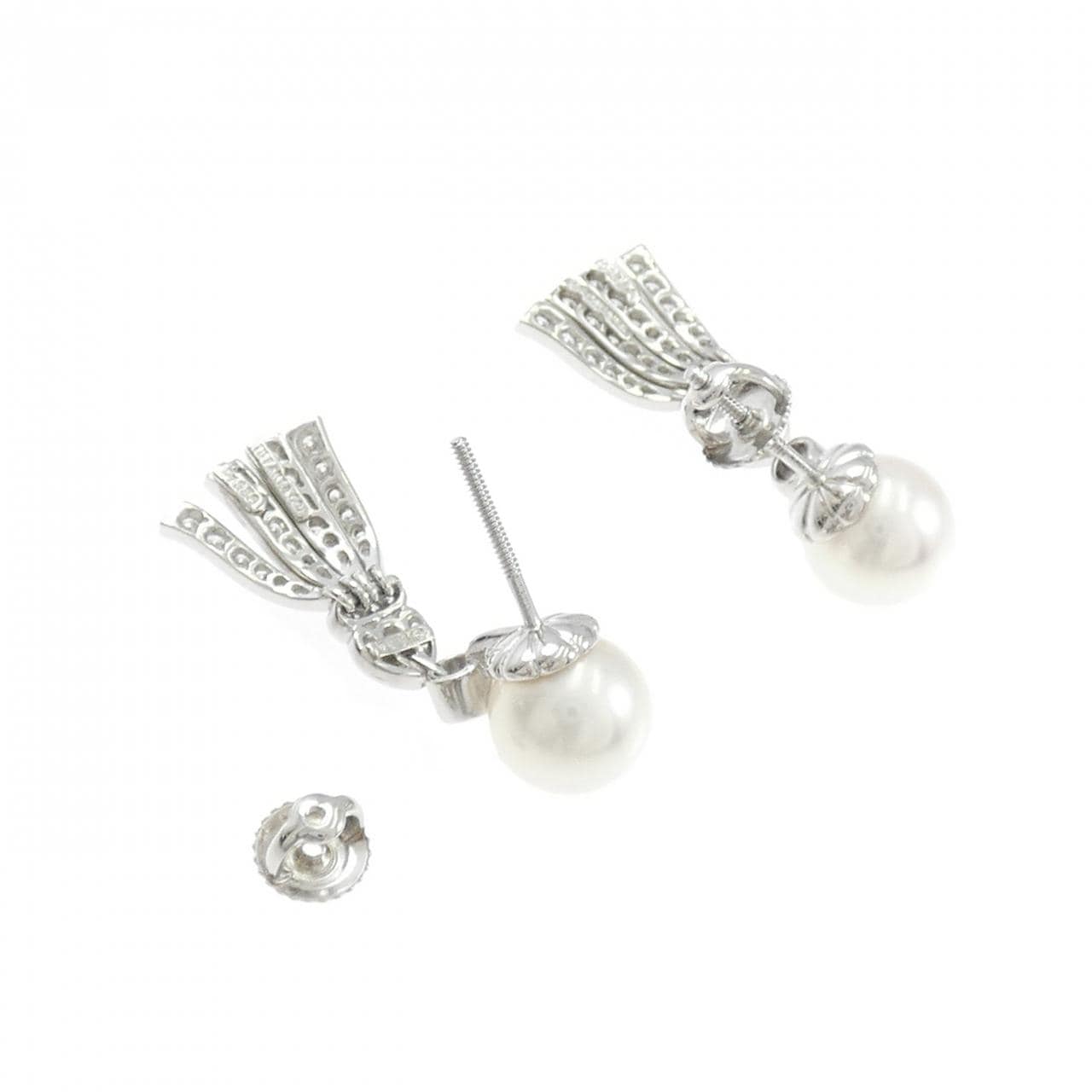 【ヴィンテージ】ティファニー アコヤパール ピアス 8.1mm