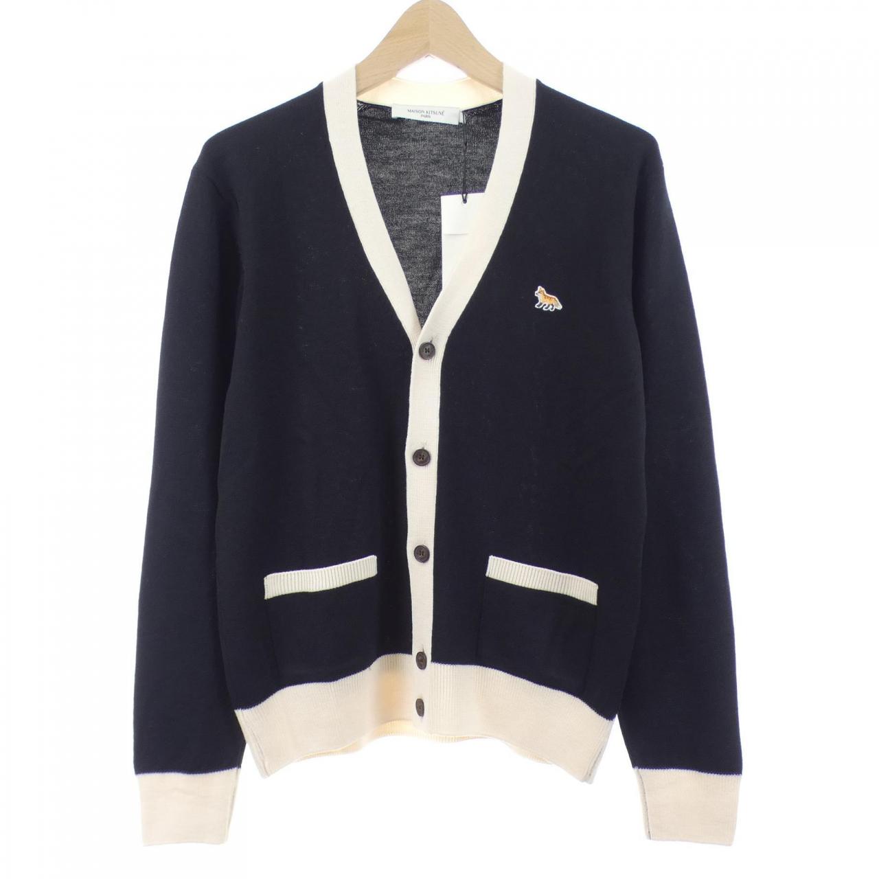 メゾンキツネ MAISON KITSUNE HU00542KT1036 カーディガン