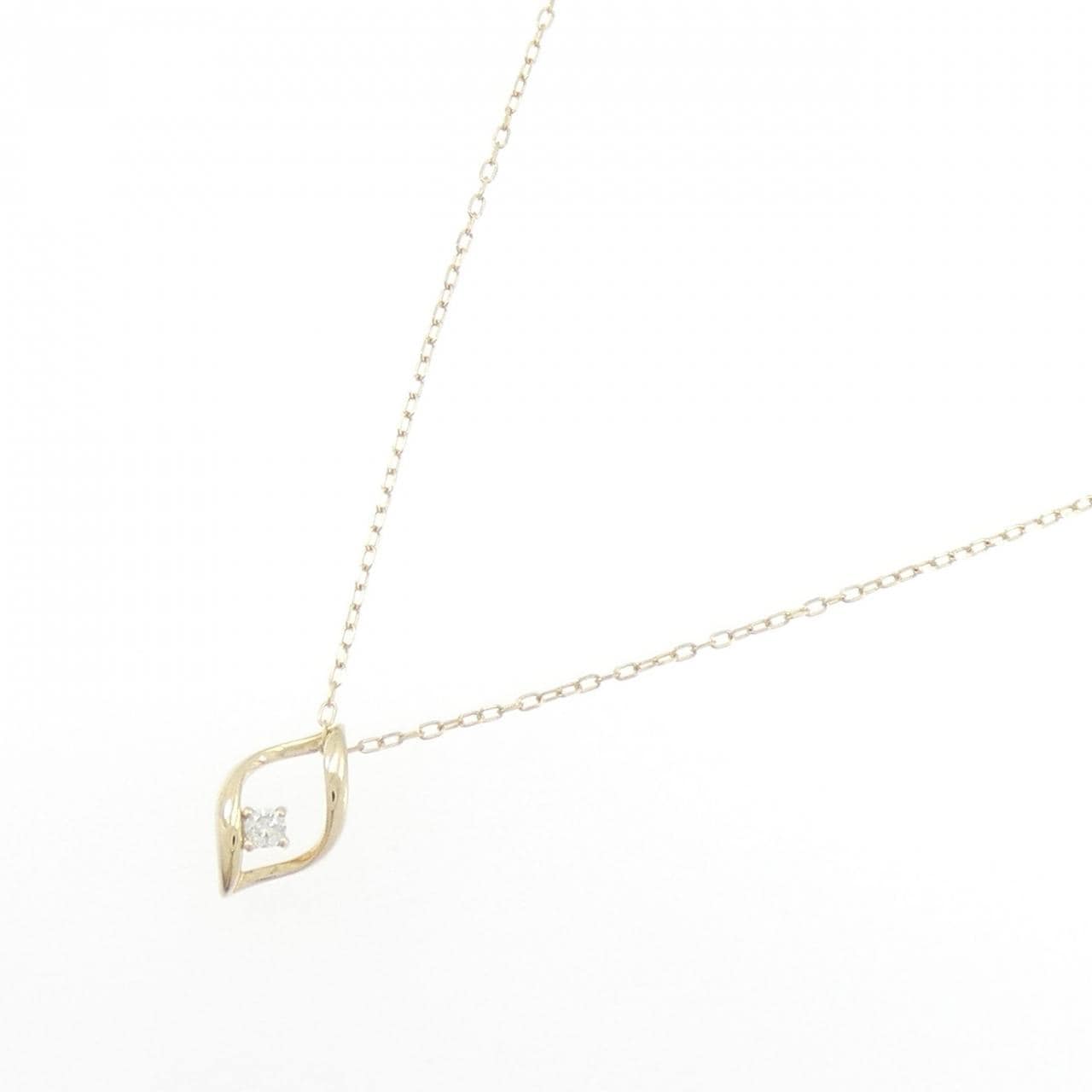 K10YG ダイヤモンド ネックレス