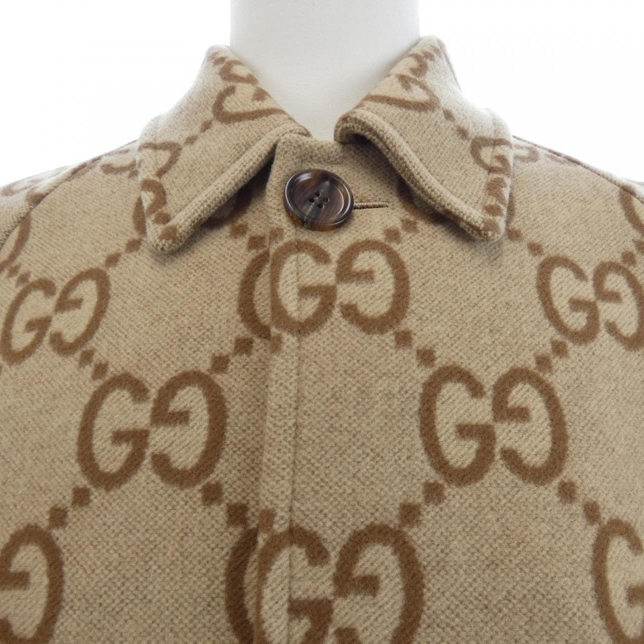 グッチ GUCCI ジャンボGGキャンバスウールコート 698708 ZAIT6 コート