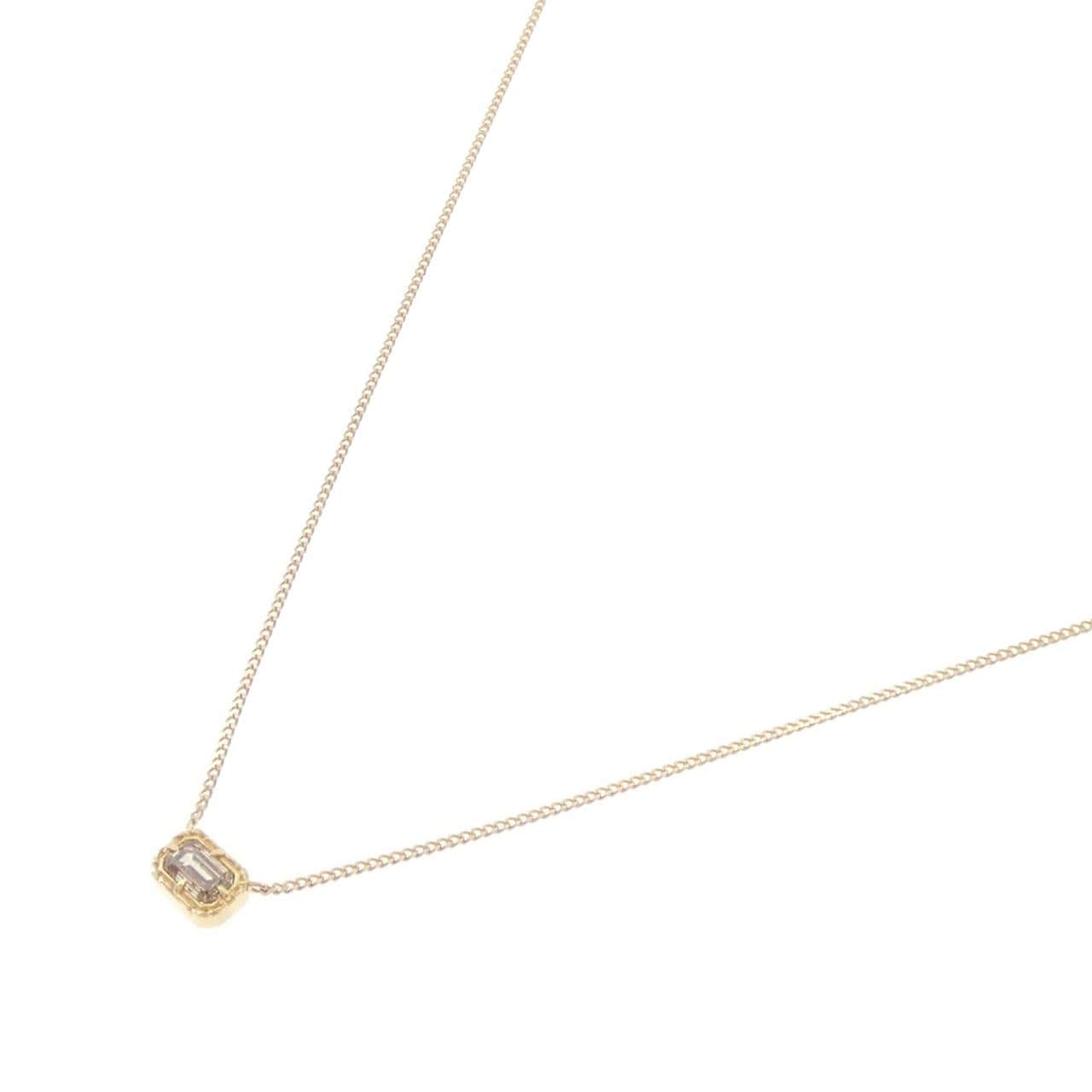 アガット ダイヤモンド ネックレス 0.15CT