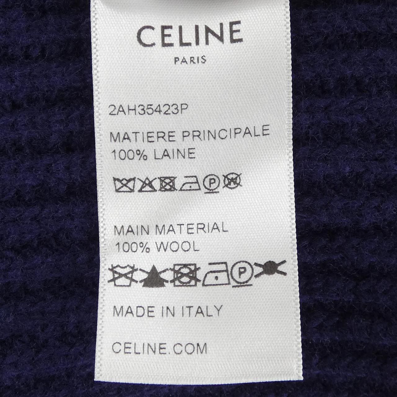 セリーヌ CELINE ニットキャップ
