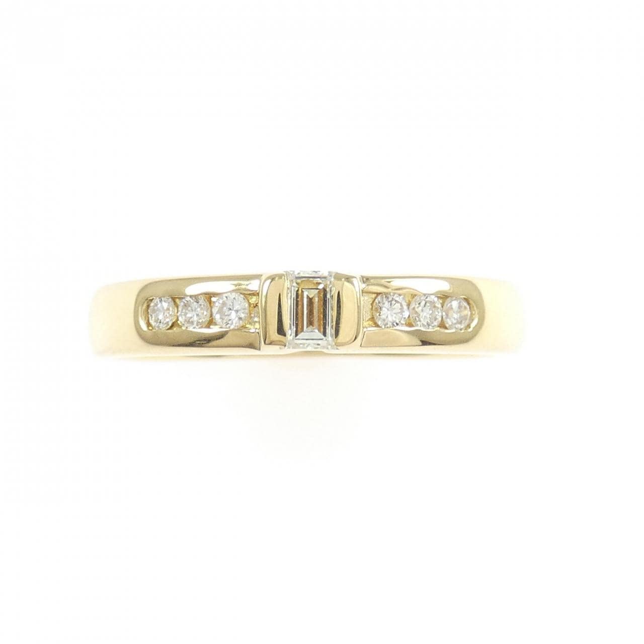 K18YG ダイヤモンド リング 0.18CT