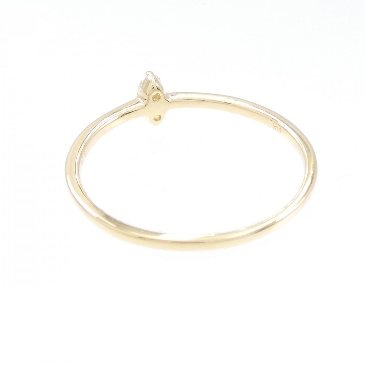 【リメイク】K18YG ダイヤモンド リング 0.06CT