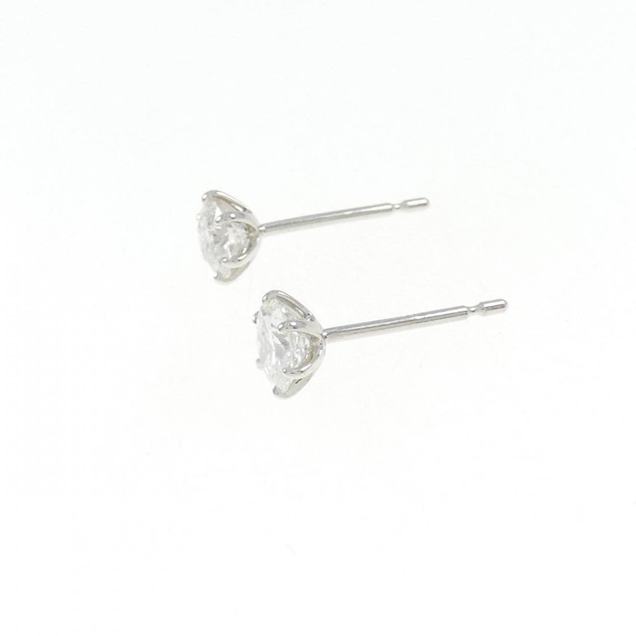 【リメイク】PT/ST ダイヤモンド ピアス 0.352CT 0.363CT H I1 VG-GOOD