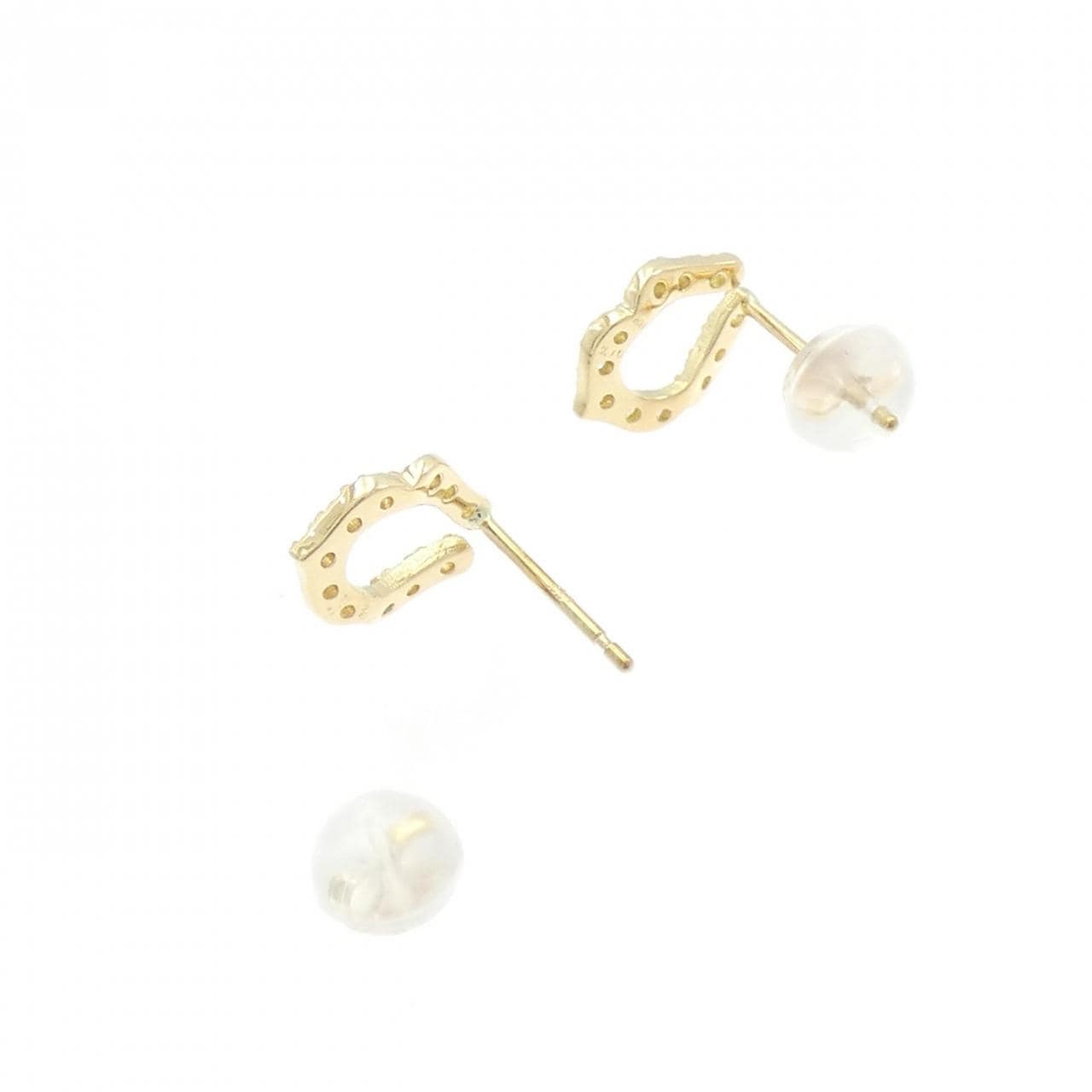 【リメイク】K18YG ダイヤモンド ピアス 0.20CT
