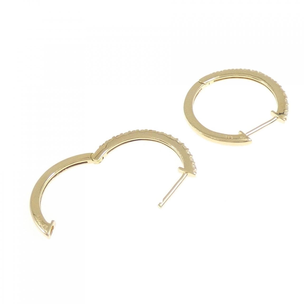 【リメイク】K18YG ダイヤモンド ピアス 0.30CT