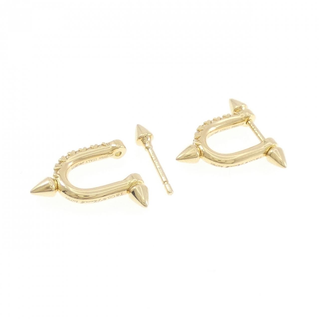 ティファニー タイタン ピアス 0.19CT