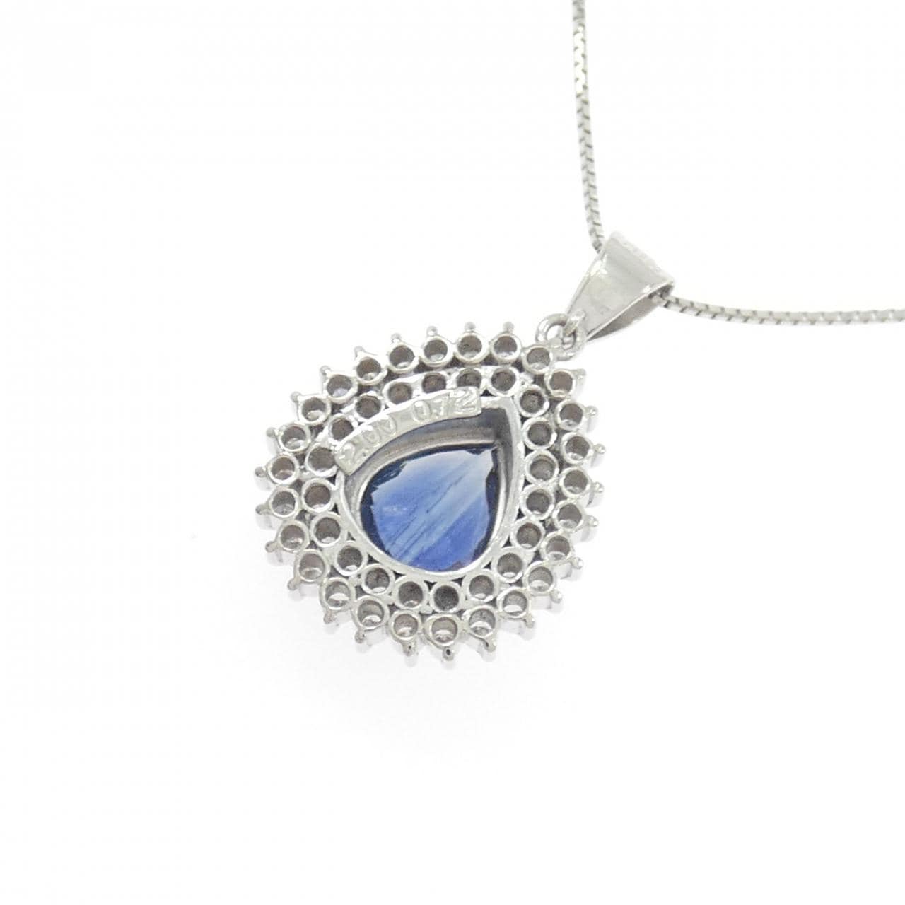 PT900/PT850 サファイヤ ネックレス 2.00CT