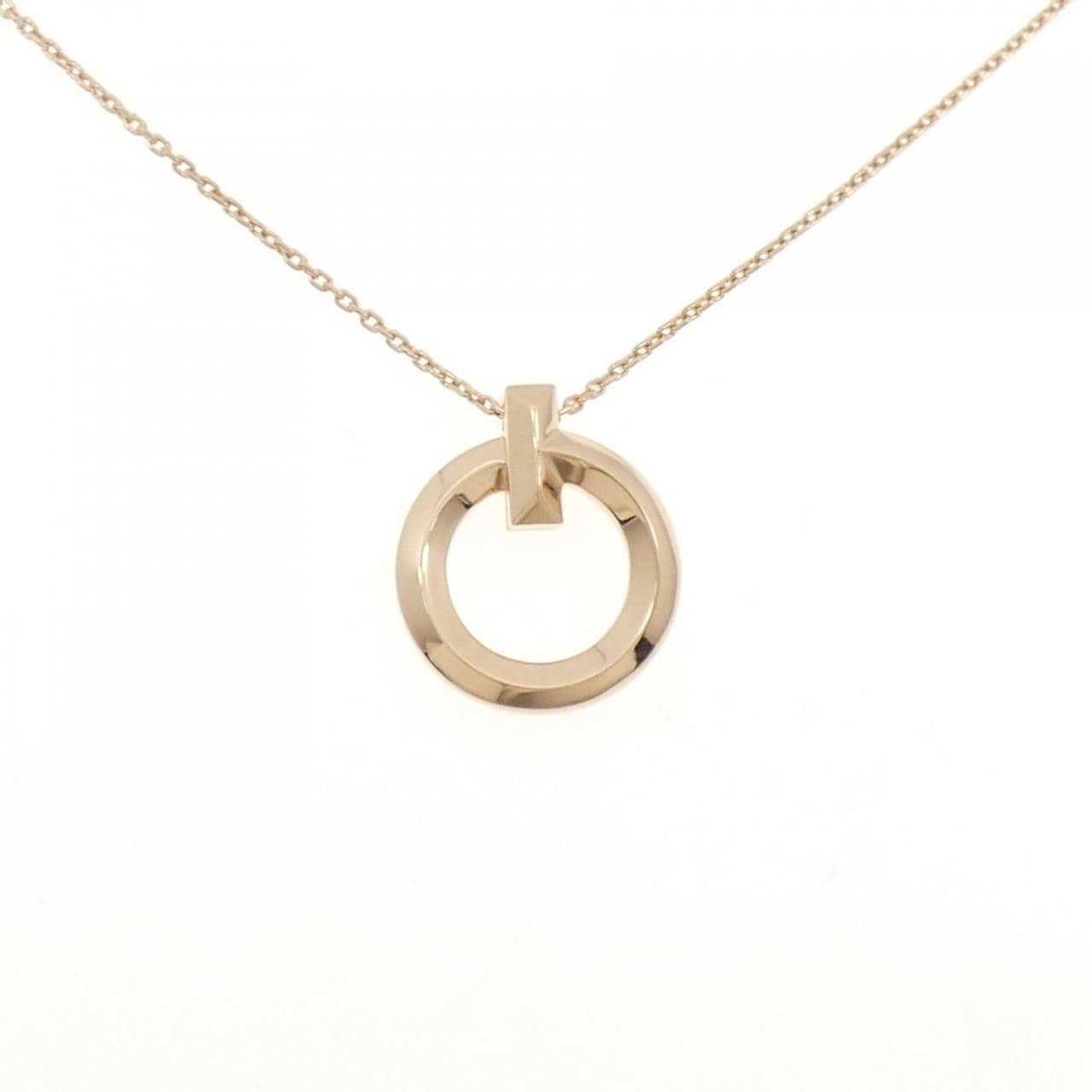 ティファニー Tワン サークル ネックレス