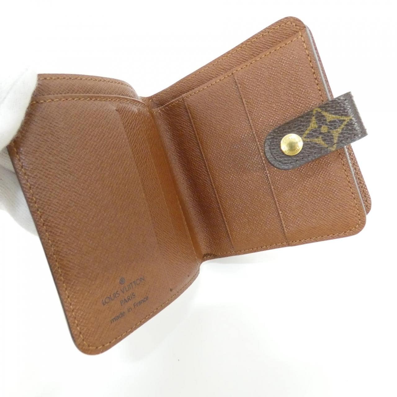 ルイヴィトン モノグラム コンパクト ジップ M61667 財布