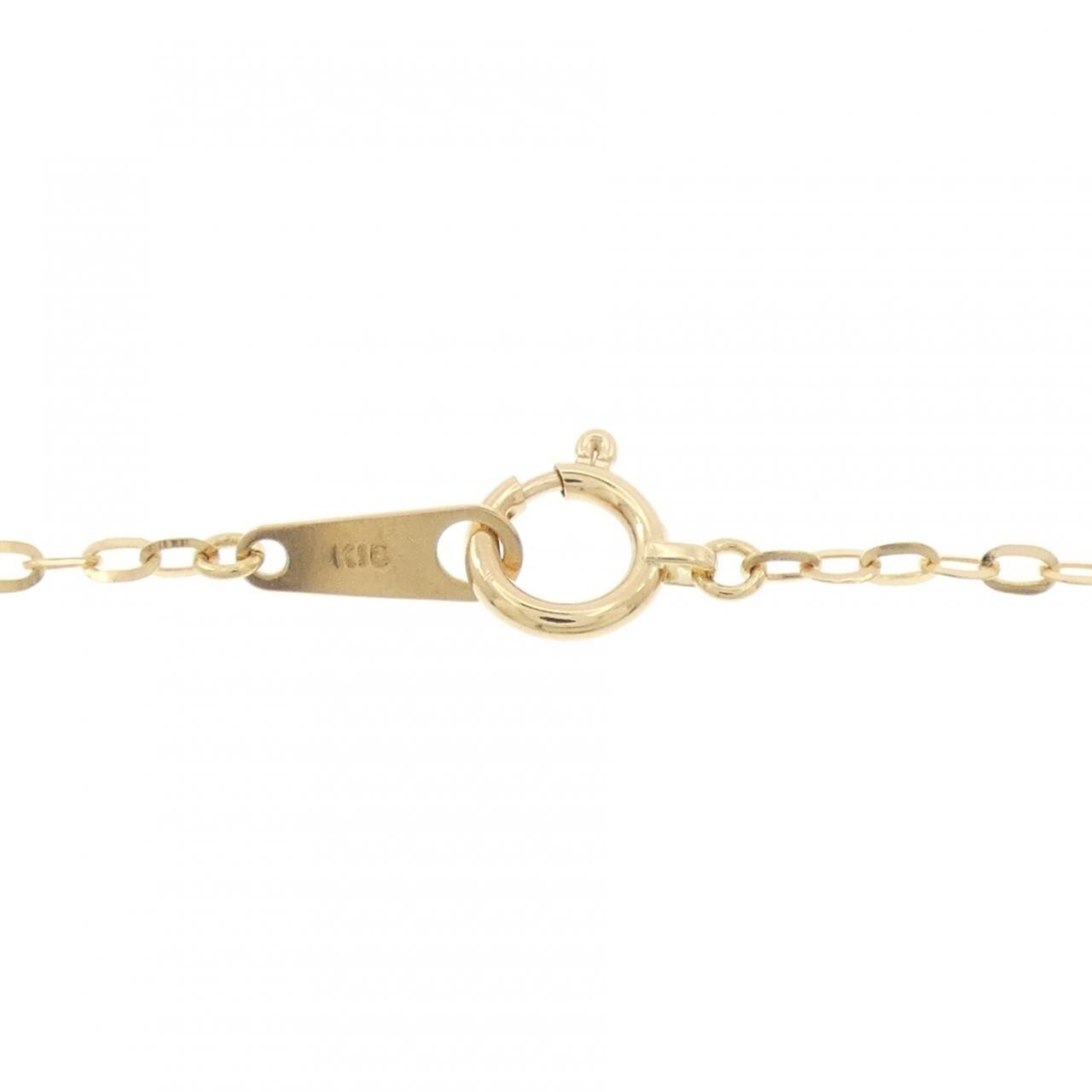 K18YG ペリドット ネックレス 10.00CT