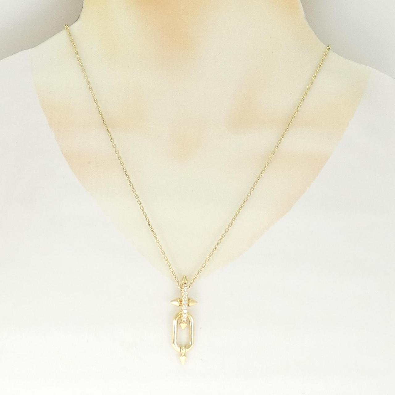 ティファニー タイタン ネックレス 0.24CT