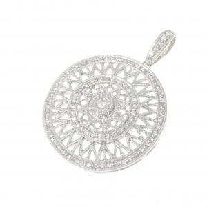 クイーン ダイヤモンド ペンダント 0.42CT