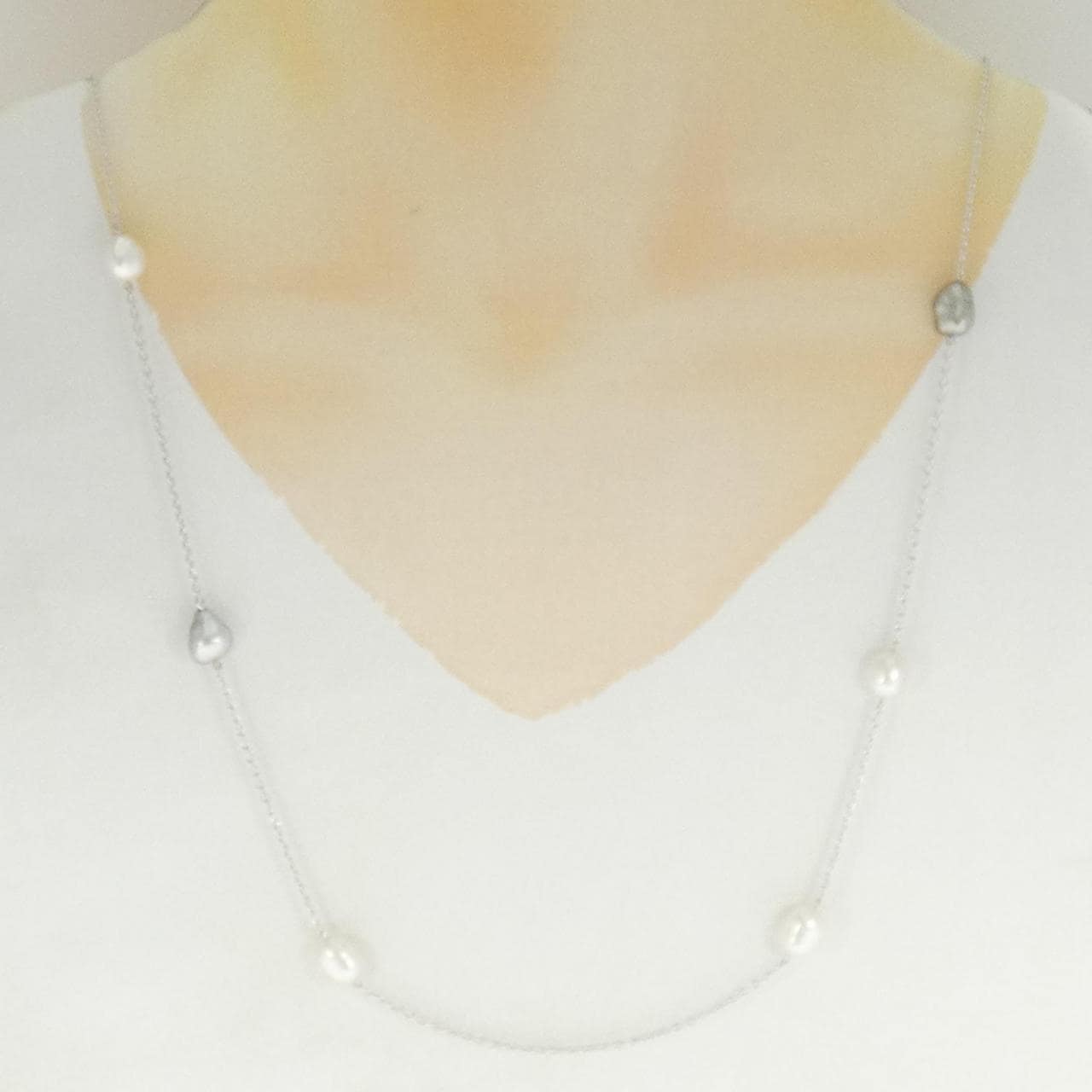 ミキモト 白蝶パール ネックレス