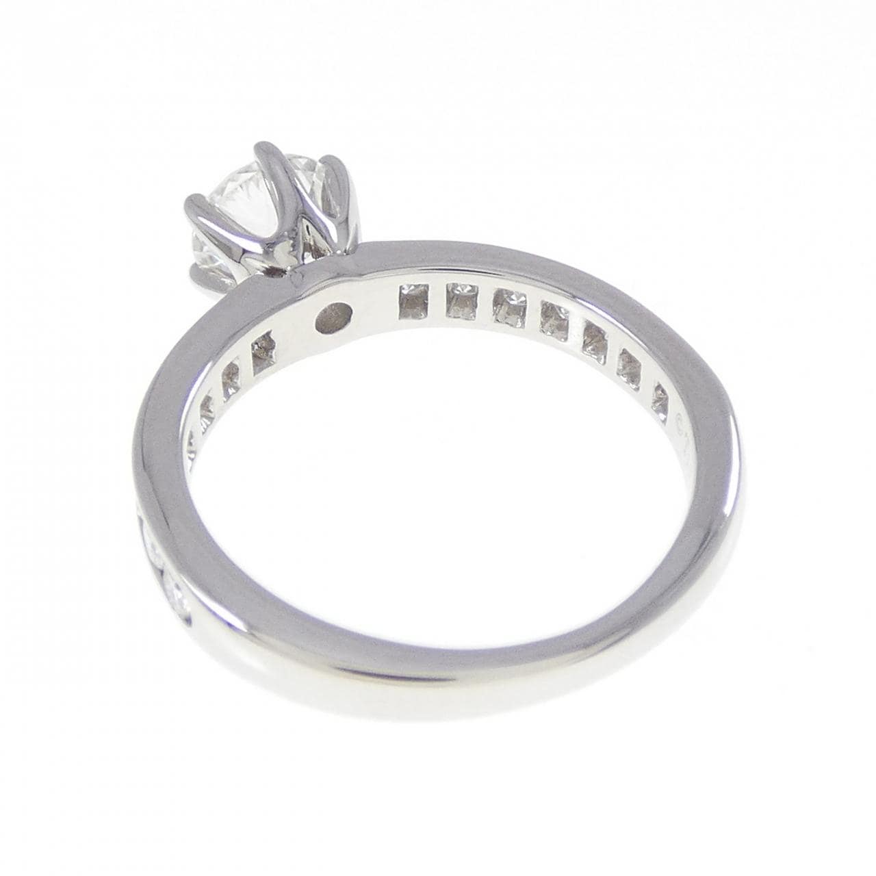 ティファニー ビーズセッティング リング 0.48CT