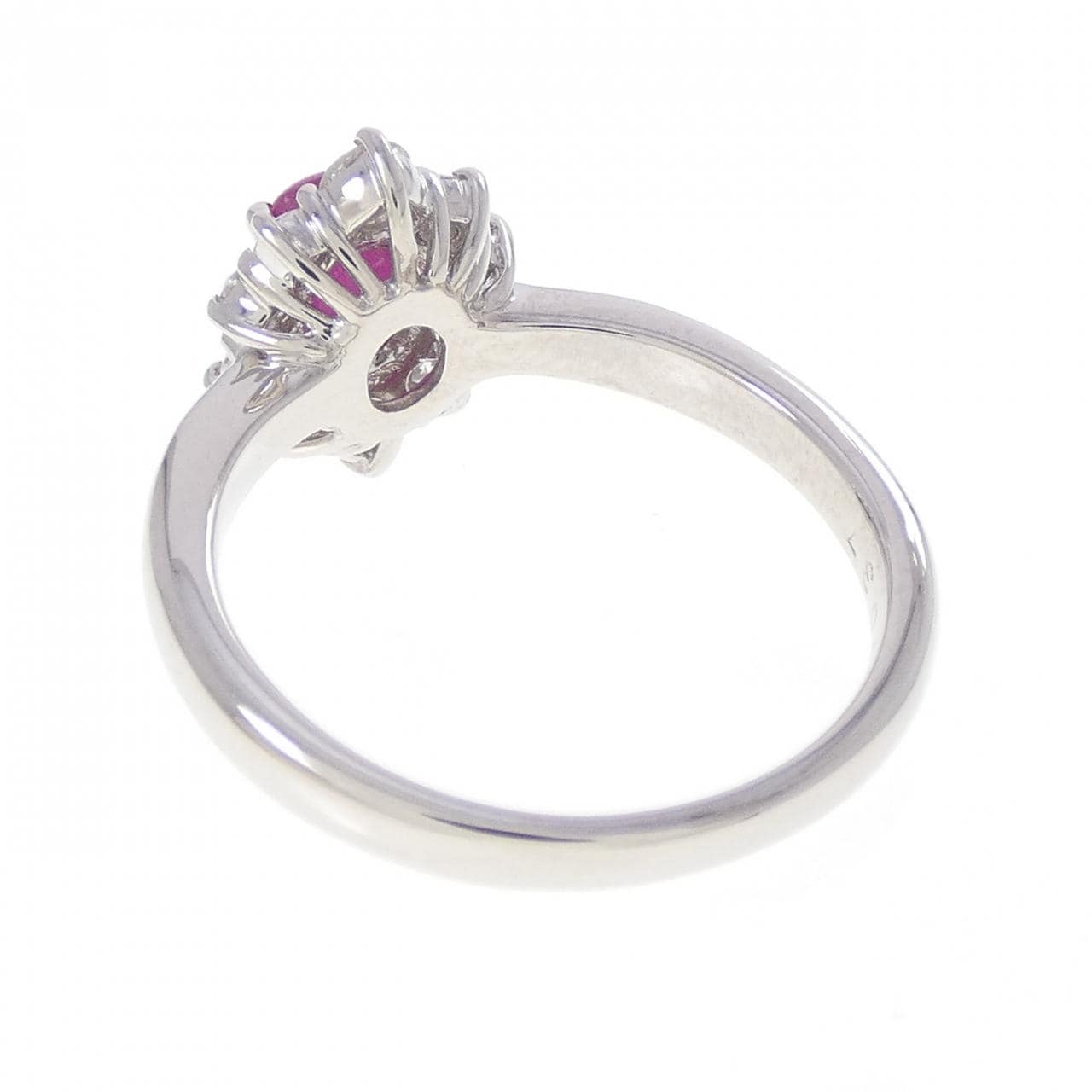 PT900 スタールビー リング 0.92CT