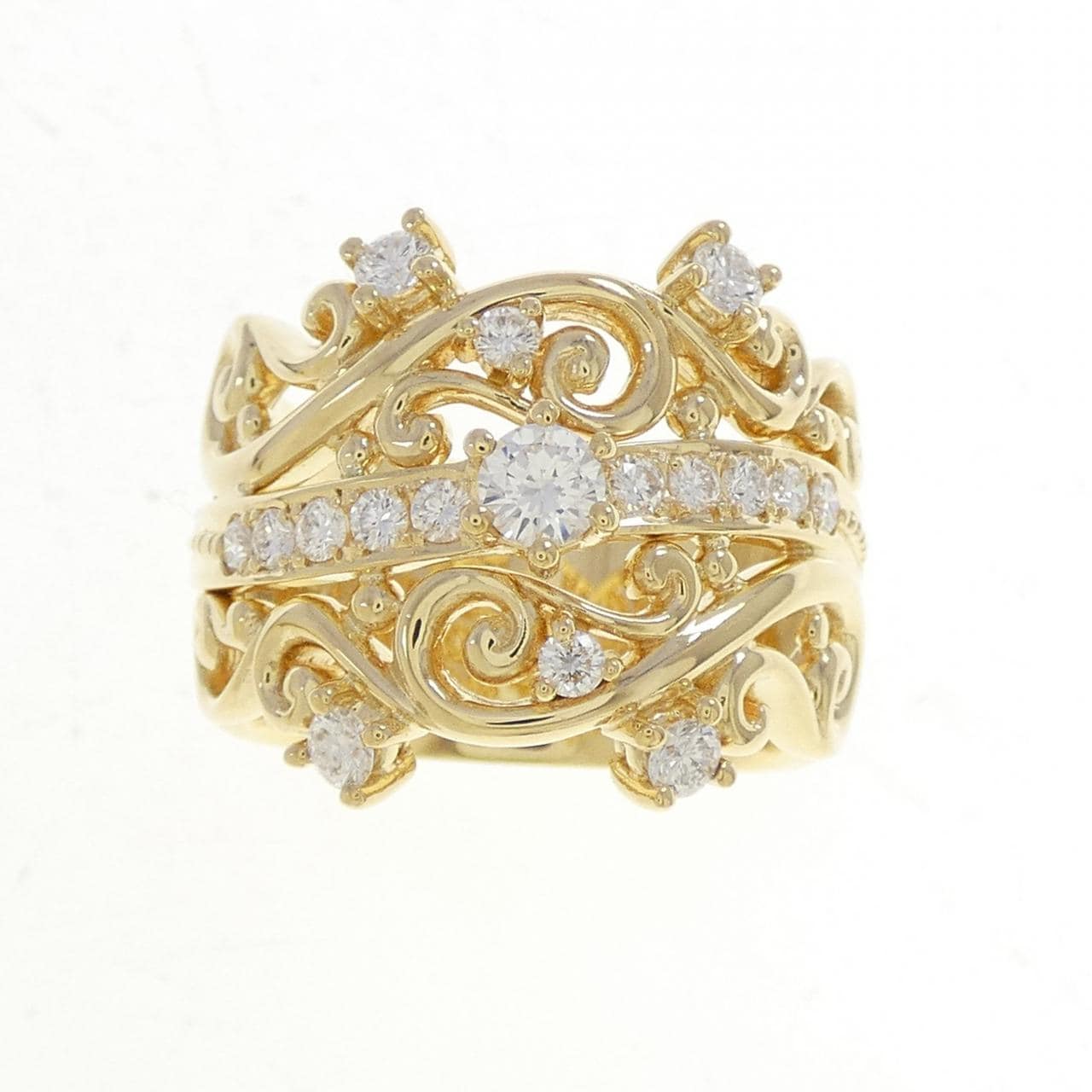 クイーン ダイヤモンド リング