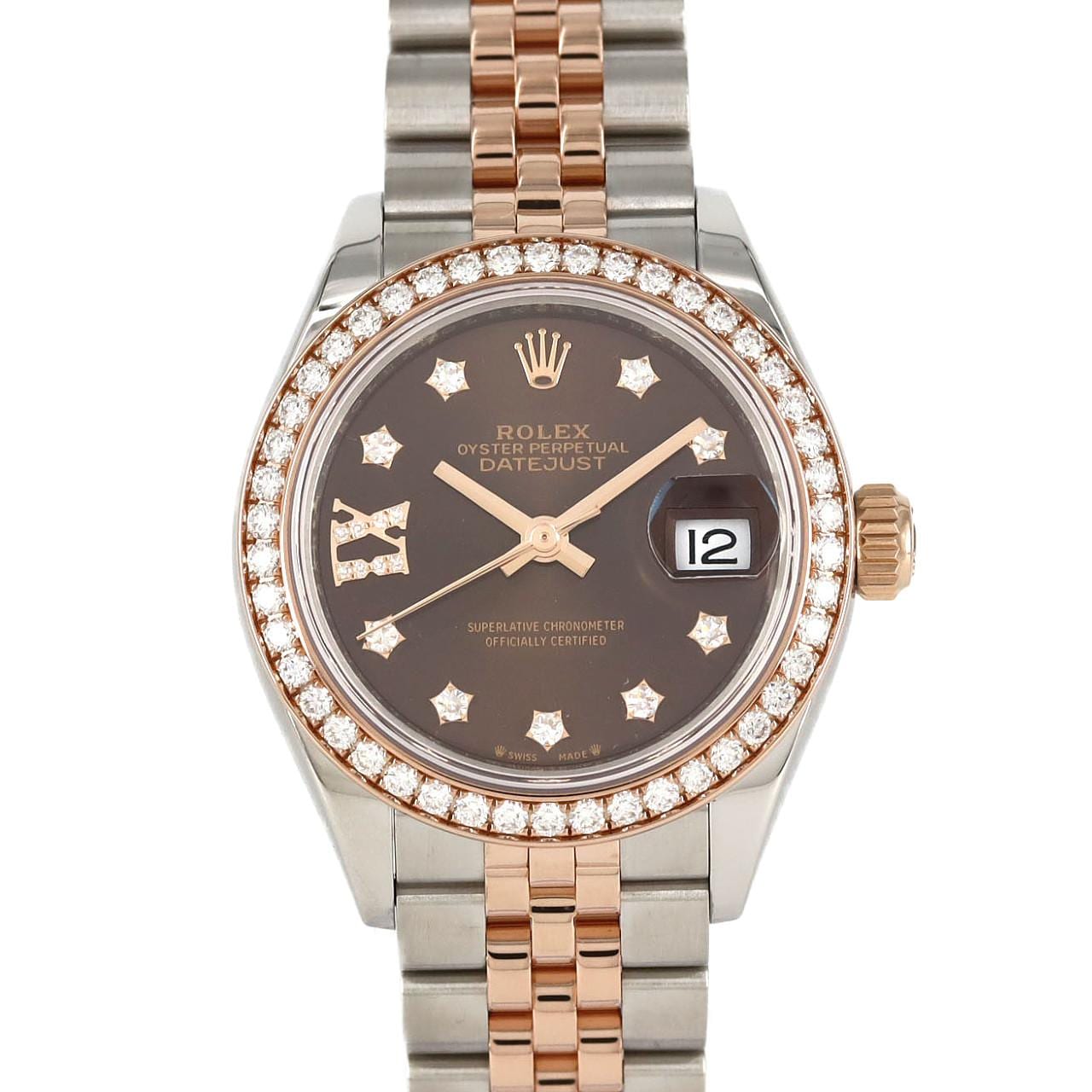 ロレックス デイトジャスト 279381RBR SSxPG 自動巻 ランダム番