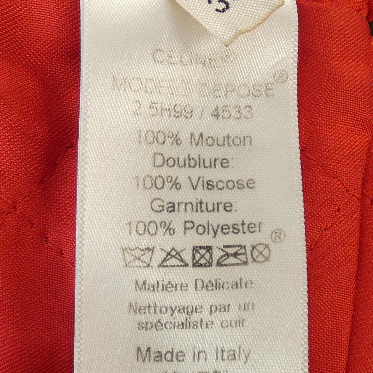 セリーヌ CELINE 2 5H99/4533 レザーライダースジャケット