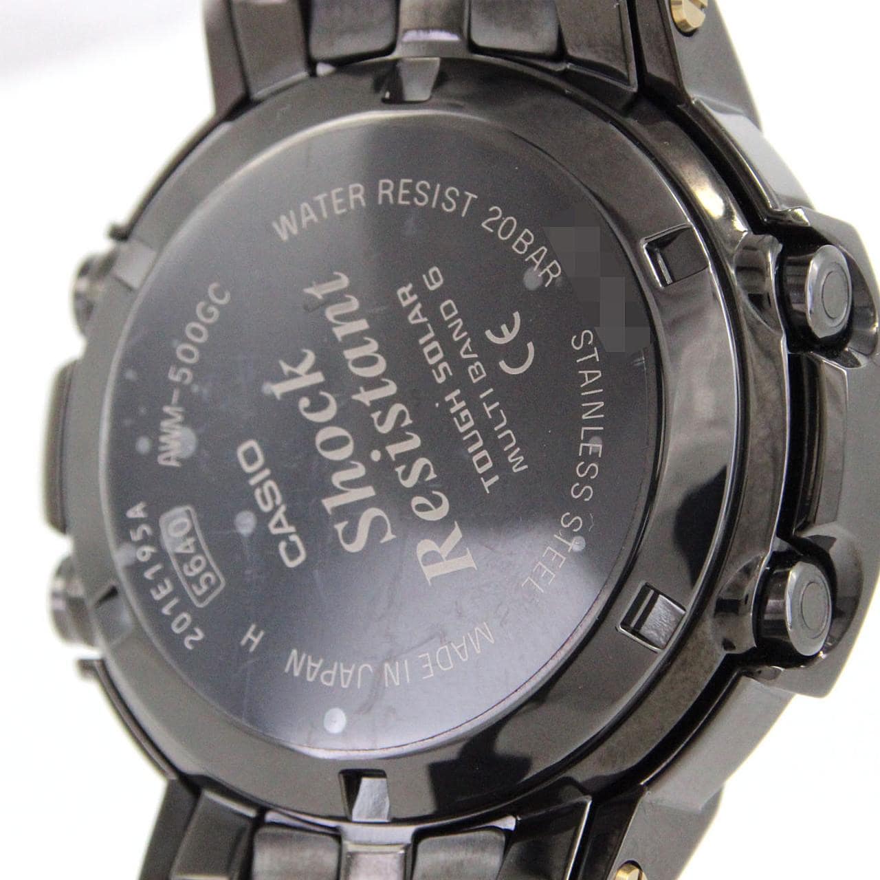カシオ G-SHOCK･ポーター 電波時計 AWM-500GC-1AJR SS ソーラークォーツ
