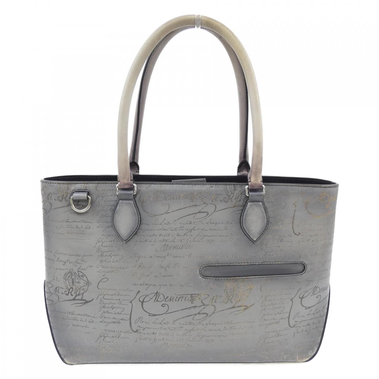 Berluti Toujou Scritto 皮革托特包