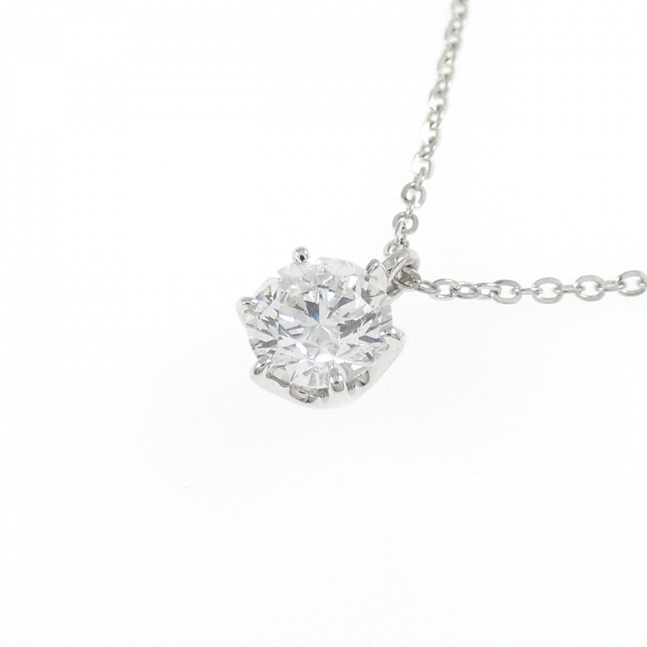 PT950/PT850 ダイヤモンド ネックレス 0.52CT D SI2 3EXT