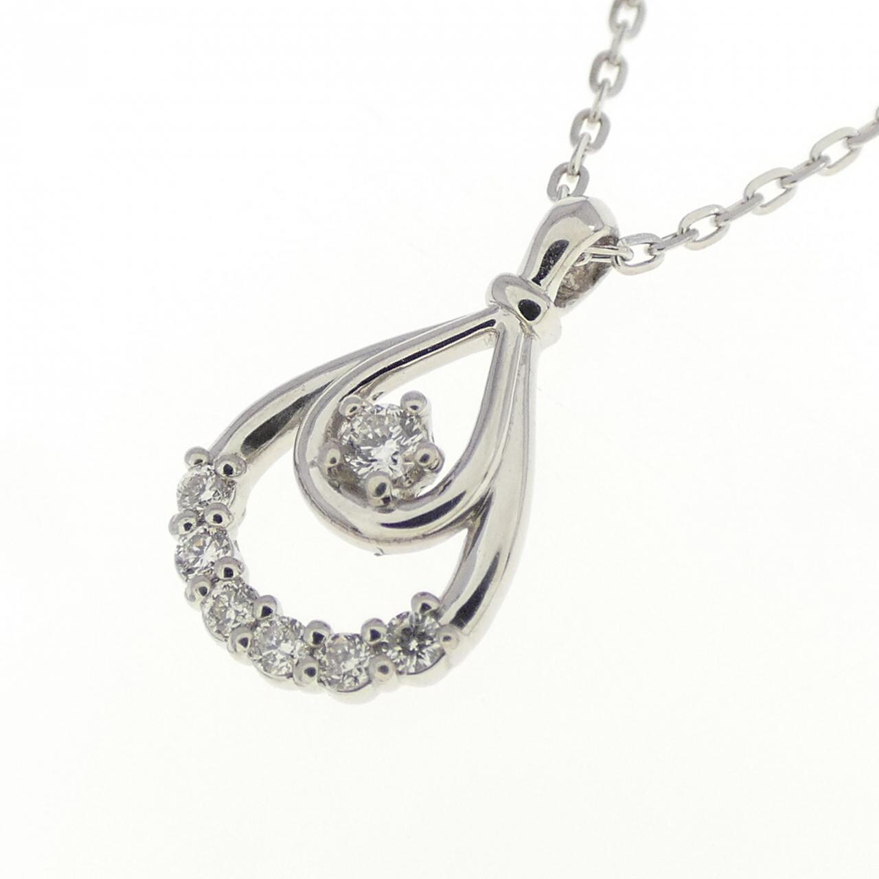 PT ダイヤモンド ネックレス 0.04CT