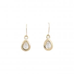 K18YG ダイヤモンド ピアス 0.38CT