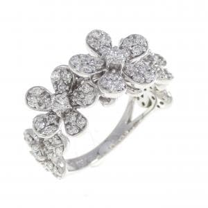 ポンテヴェキオ フラワー リング 0.78CT