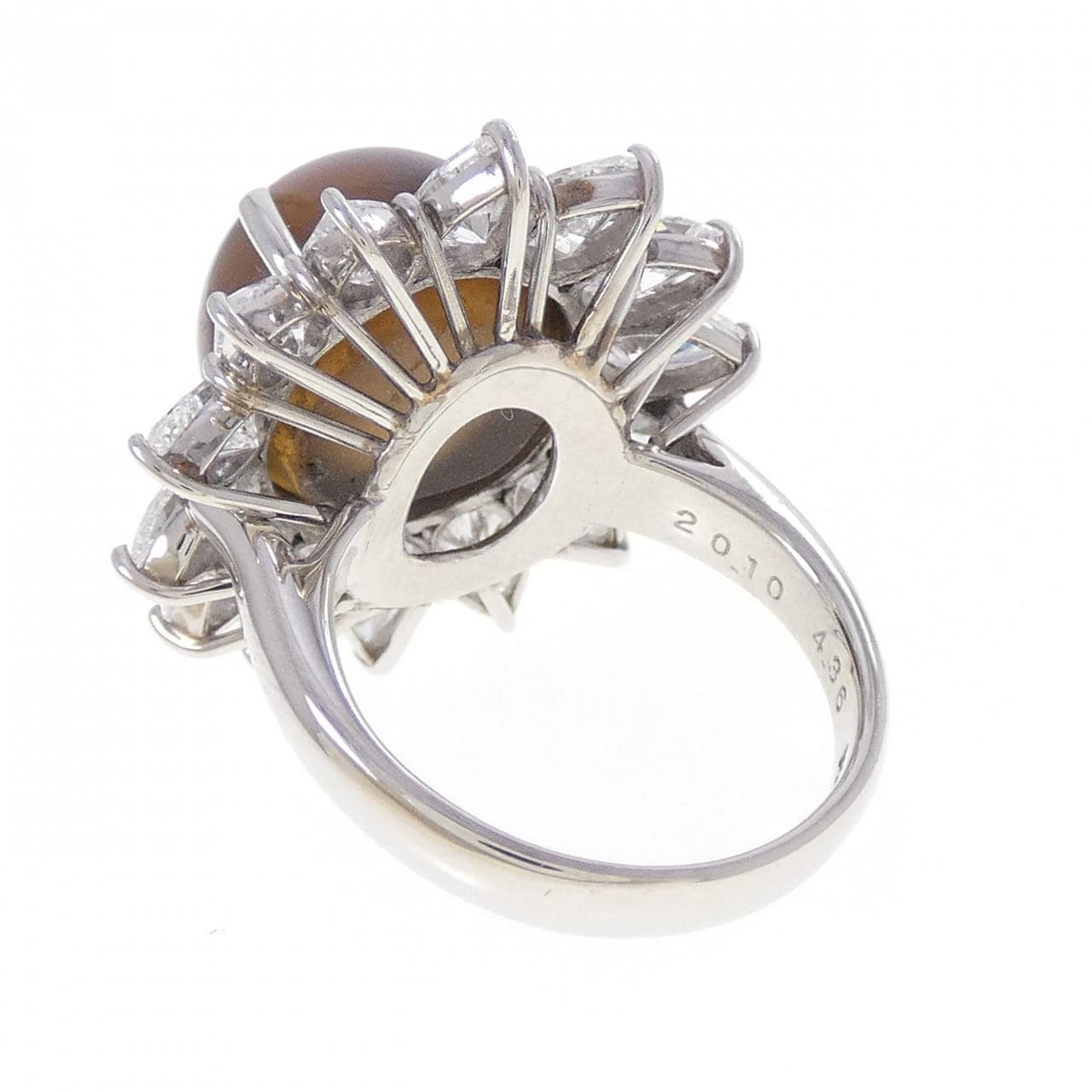 PT900 クリソベリルキャッツアイ リング 20.10CT