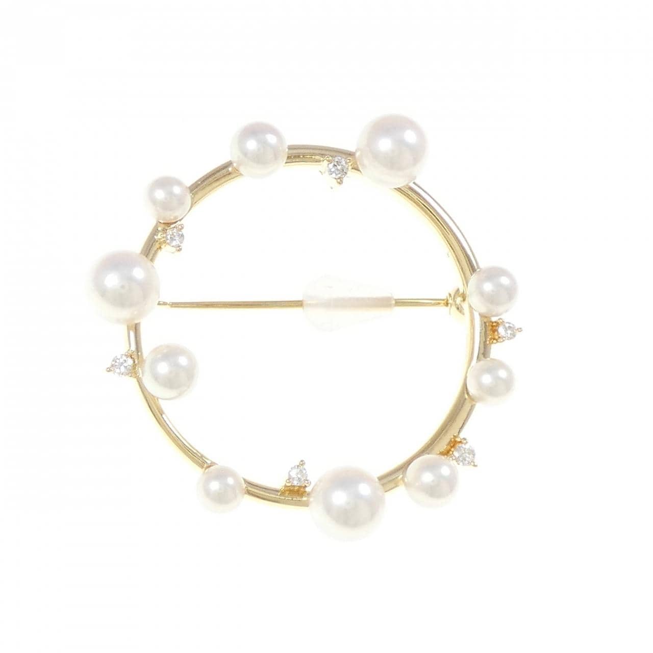 Tasaki Akoya珍珠胸針