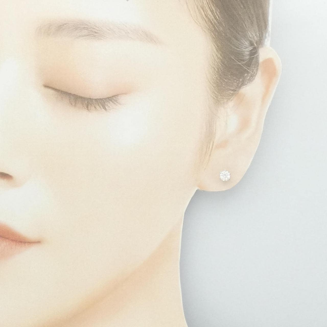 【リメイク】PT900/ST ダイヤモンド ピアス 0.309CT 0.320CT D IF 3EXT H&C
