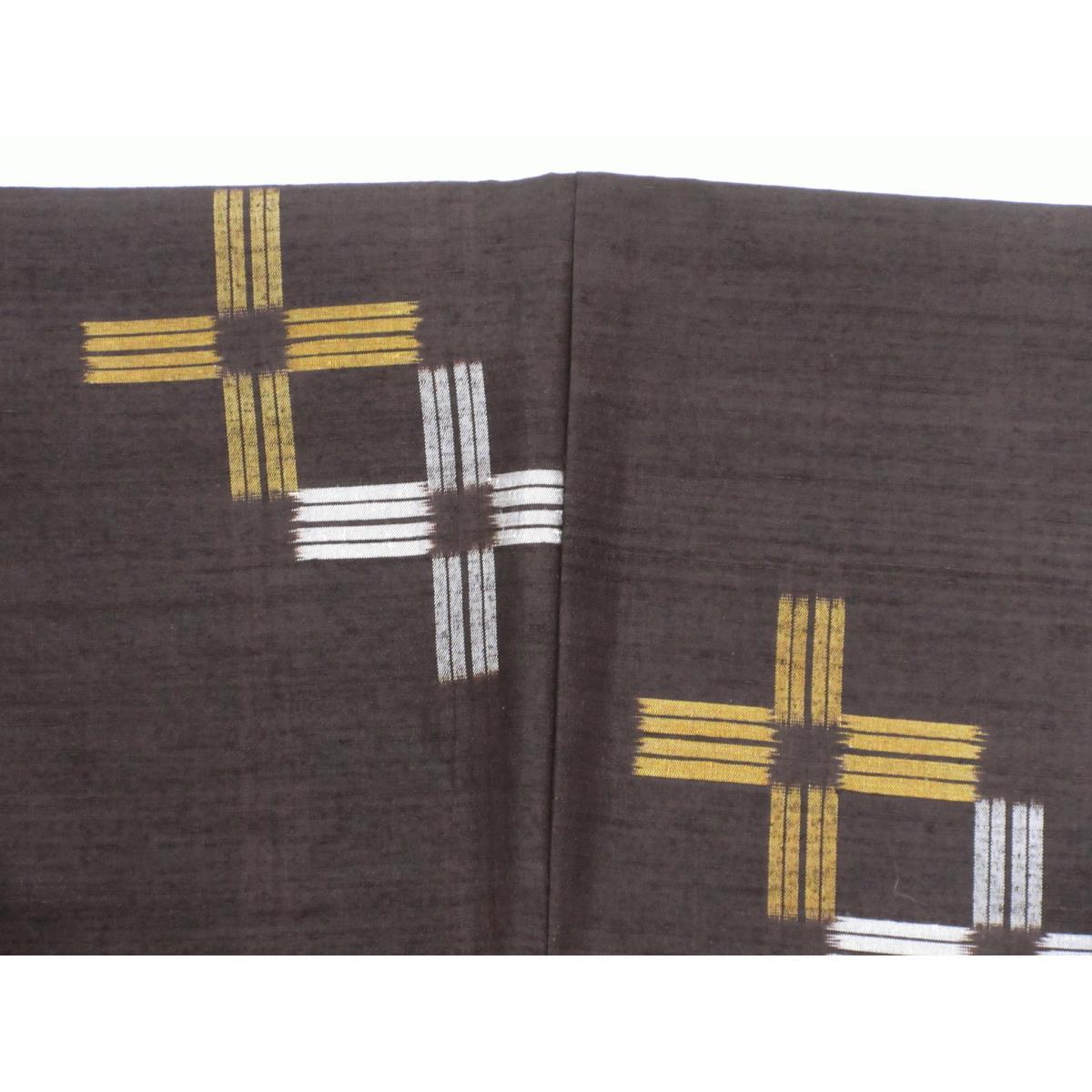 【未使用品】紬　【久米島紬】