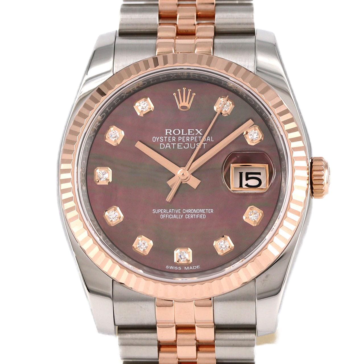 ロレックス デイトジャスト 116231NG SSxPG 自動巻 ランダム番