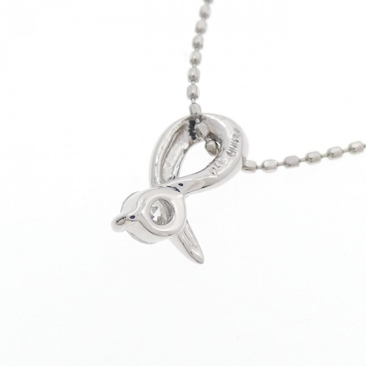 PT900/PT850 ダイヤモンド ネックレス 0.10CT