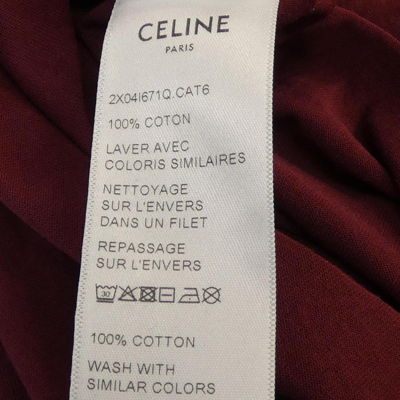 セリーヌ CELINE トリオンフ ルーズTシャツ 2X04I671Q Tシャツ