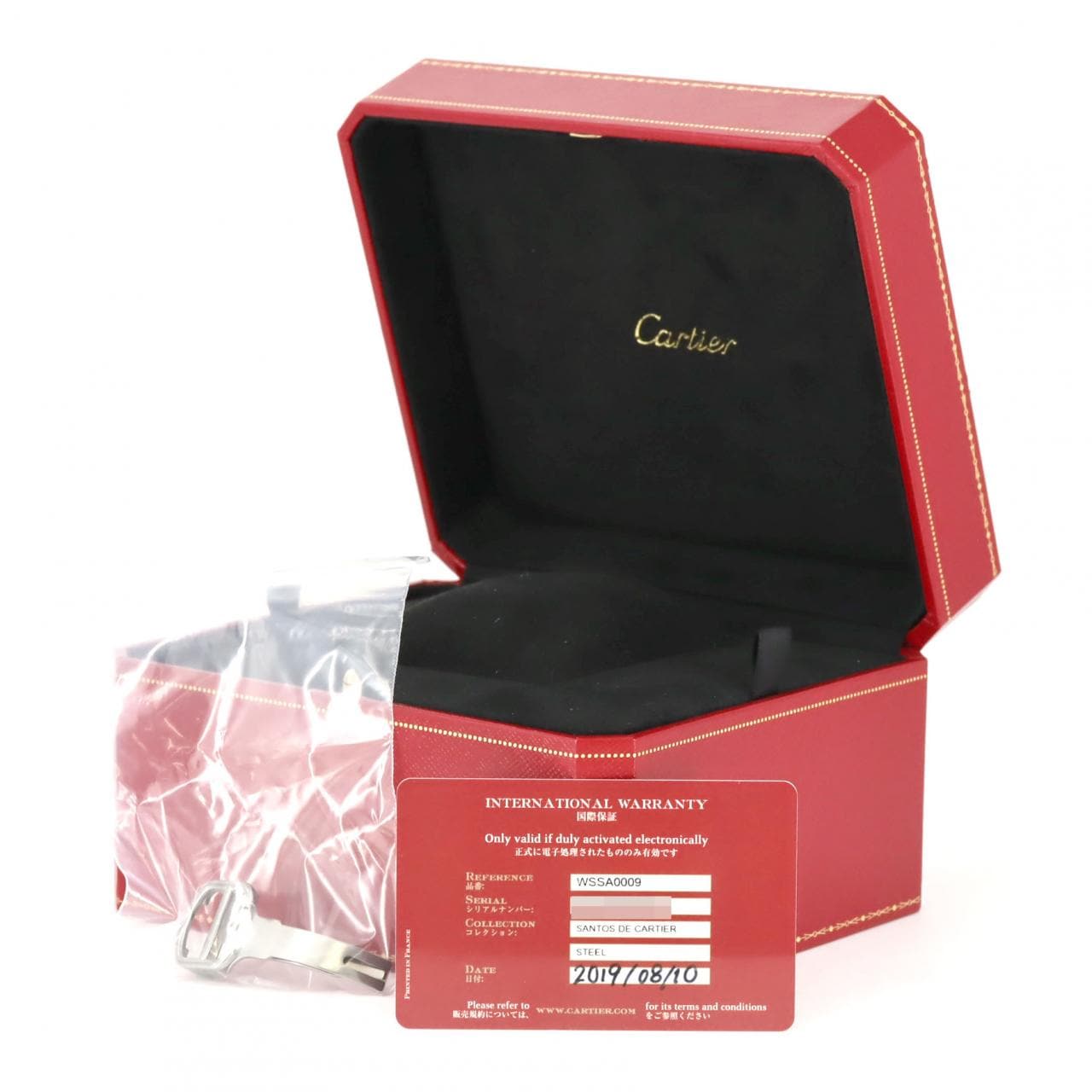 カルティエ サントス･ドゥ･カルティエLM WSSA0009 SS 自動巻