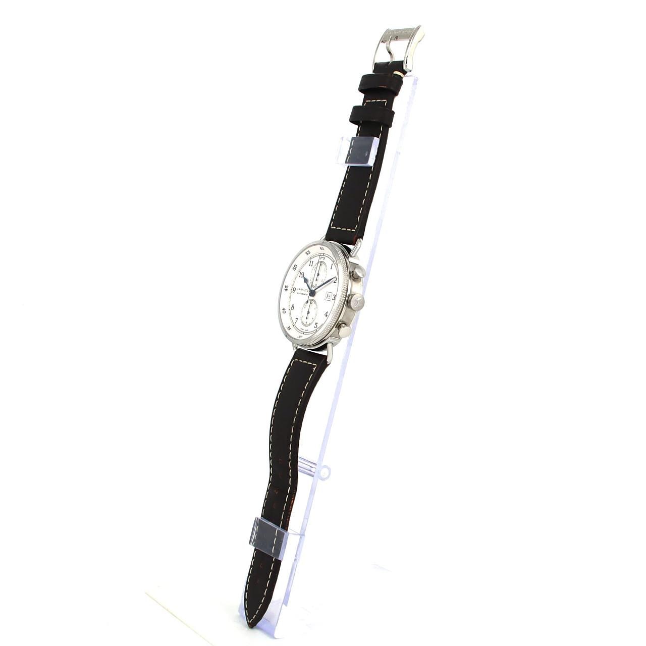 HAMILTON Khaki Navy Pioneer Auto Chrono H777060/H77706553 Stainless Steel Automatic