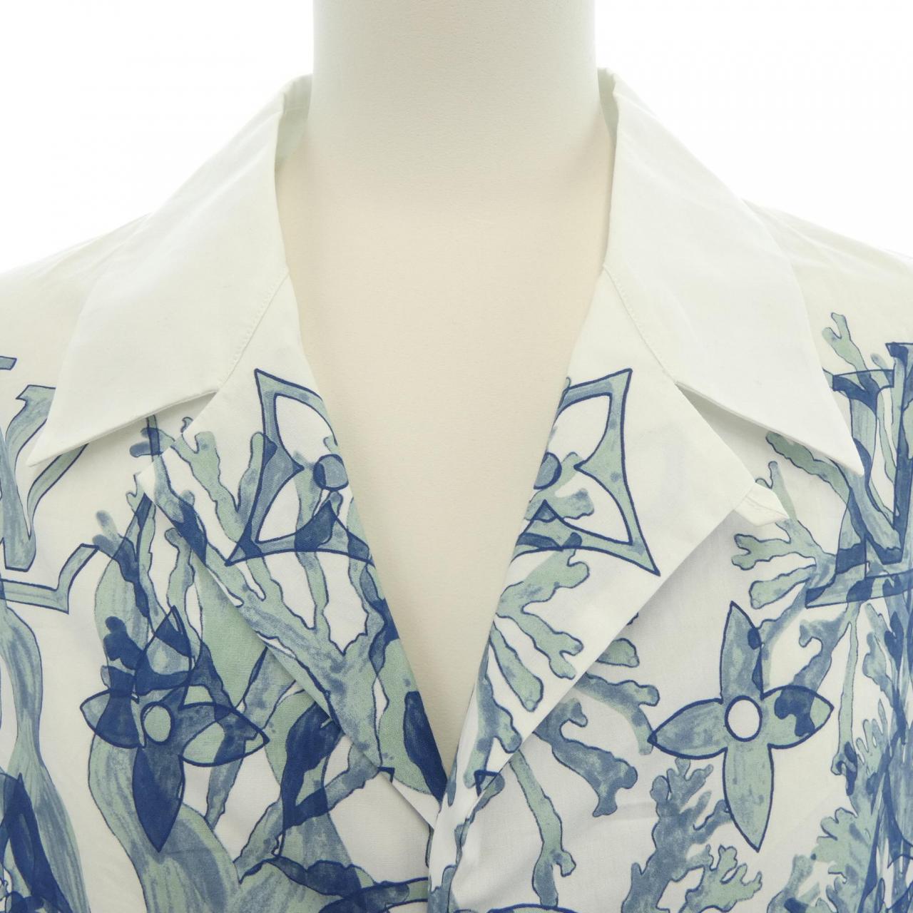 ルイヴィトン LOUIS VUITTON グラフィックショートスリーブコットンシャツ HPS36WAAV S／Sシャツ