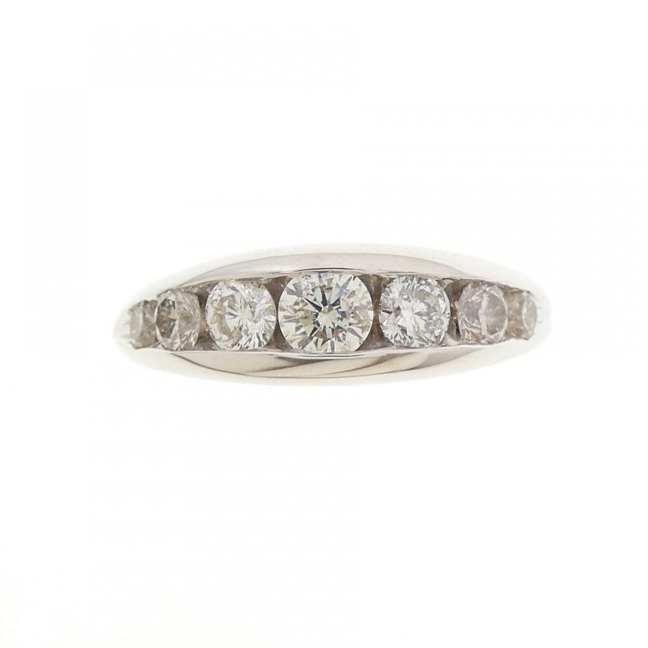 K18WG ダイヤモンド リング 0.80CT