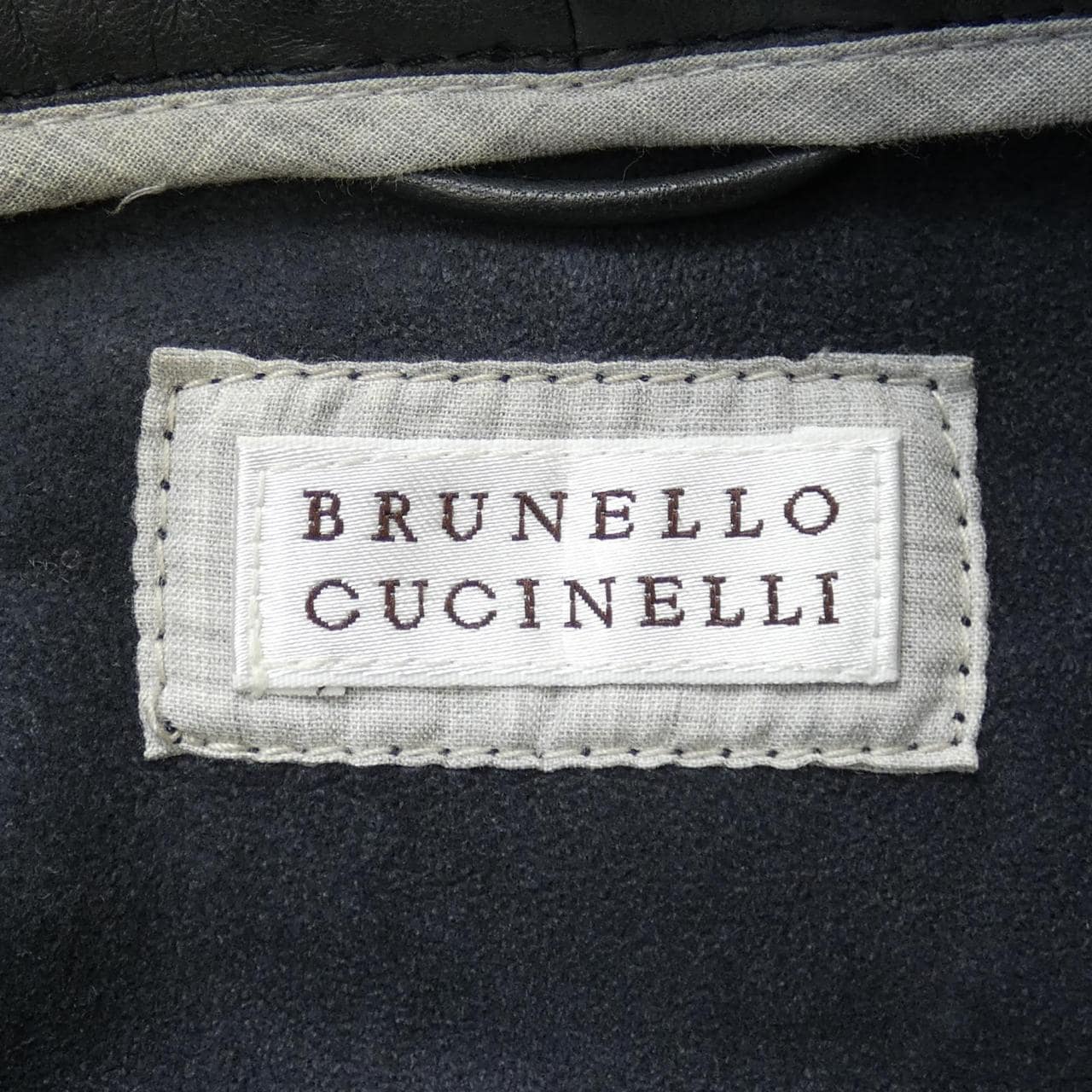 ブルネロクチネリ BRUNELLO CUCINELLI レザージャケット