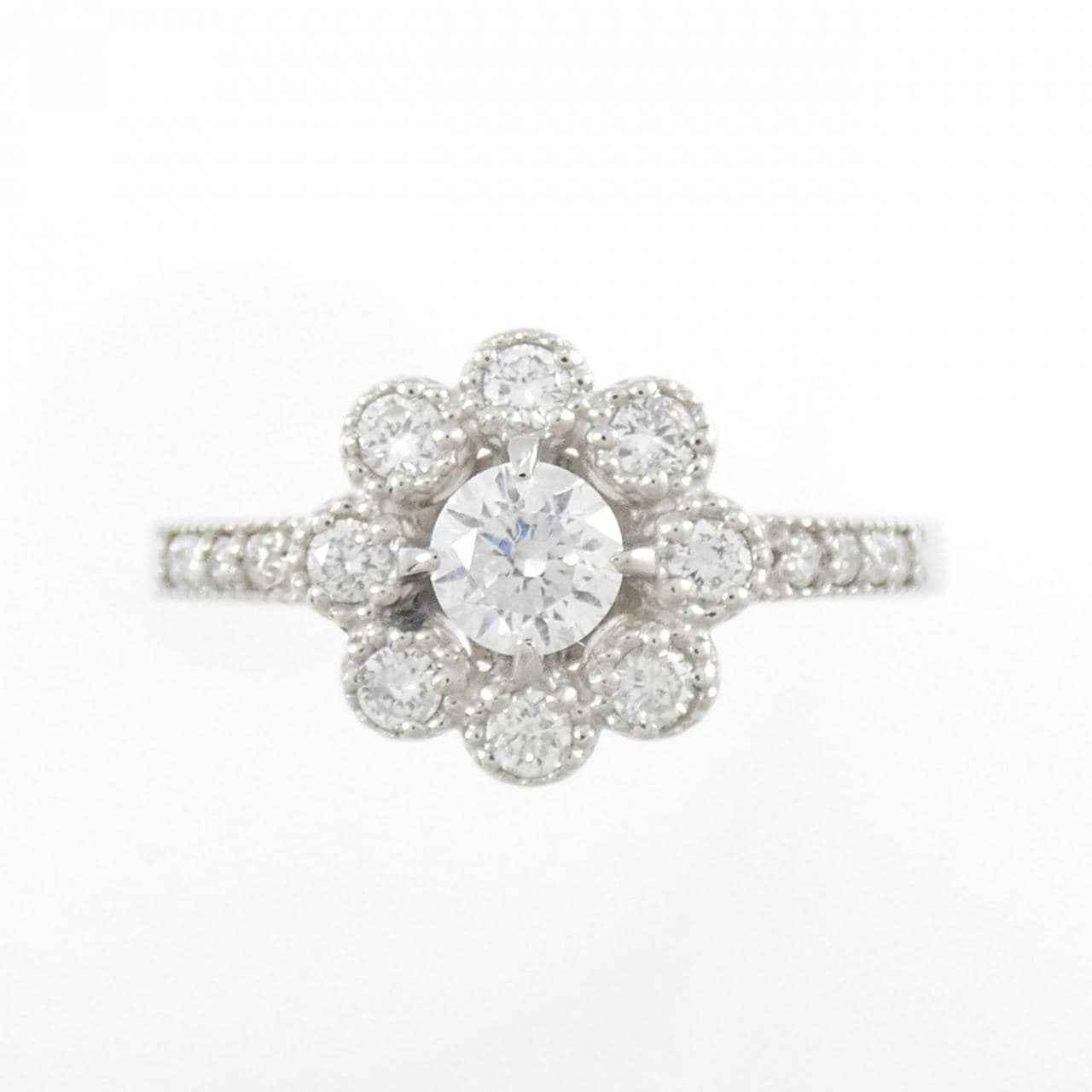 PT Flower Diamond Ring 0.303CT