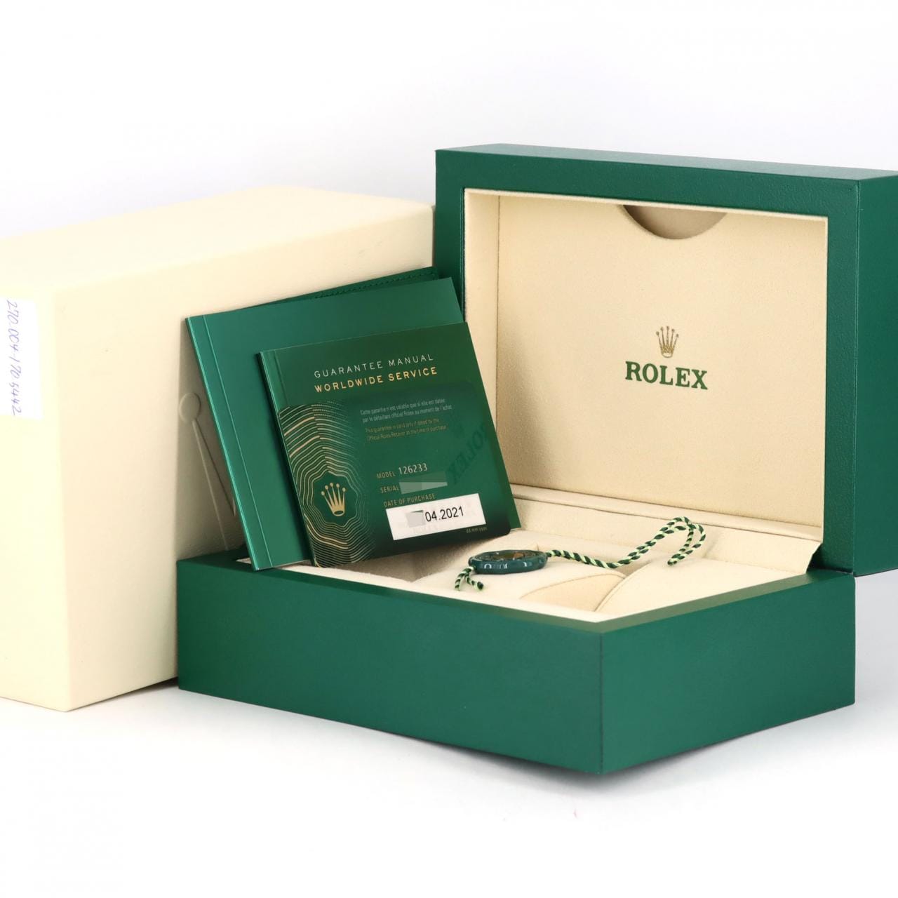 ロレックス デイトジャスト 126233G SSxYG 自動巻 ランダム番