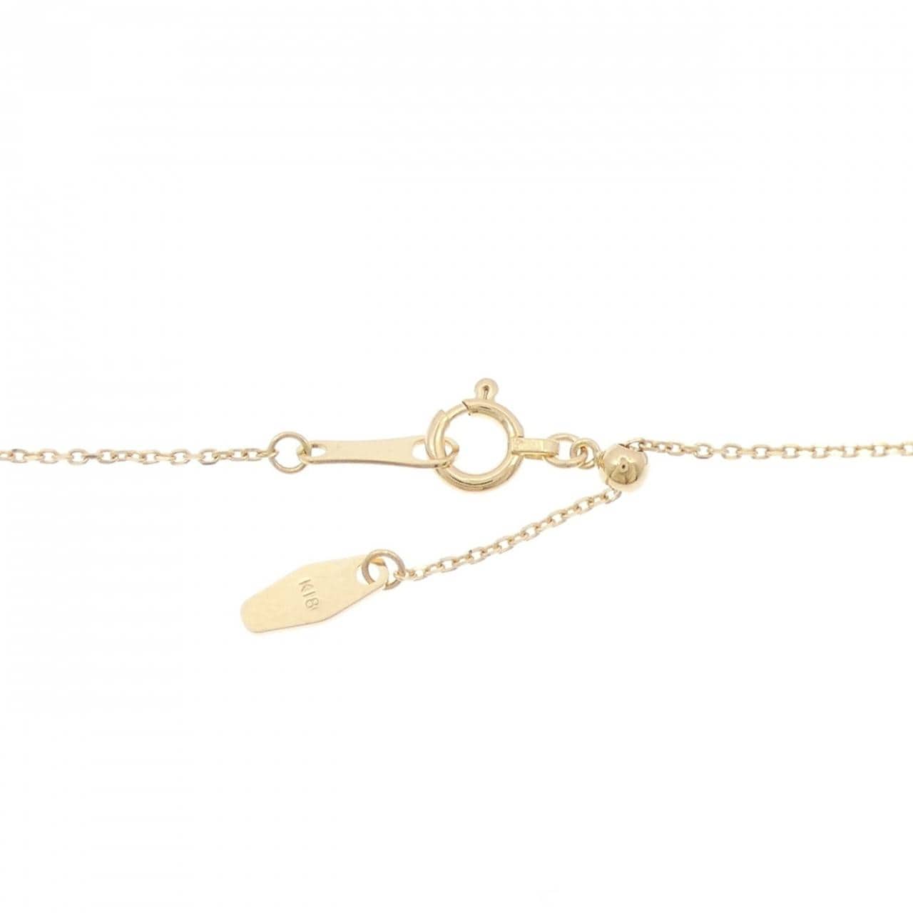 【新品】K18YG ダイヤモンド ネックレス 0.302CT