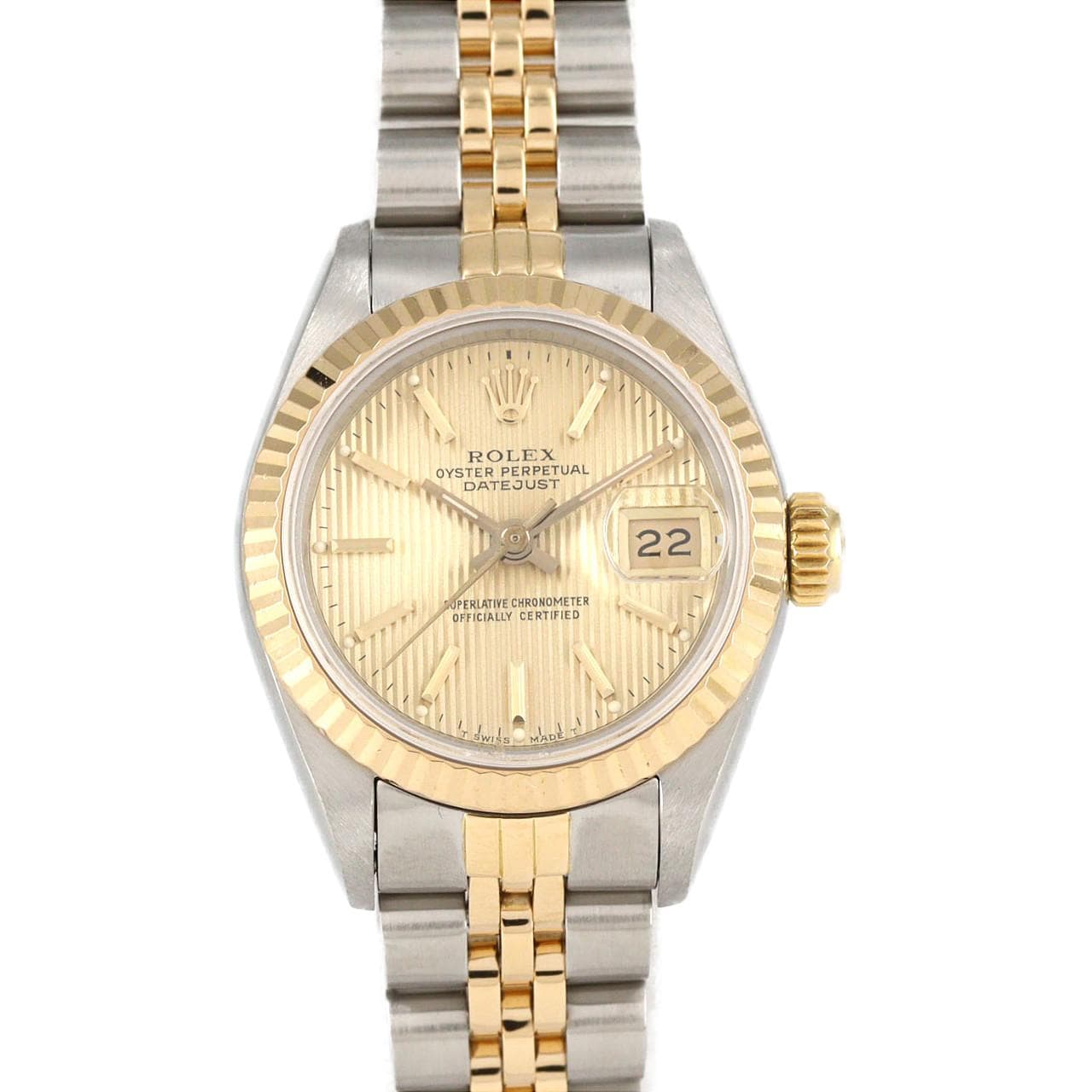 ロレックス デイトジャスト 69173 SSxYG 自動巻 R番